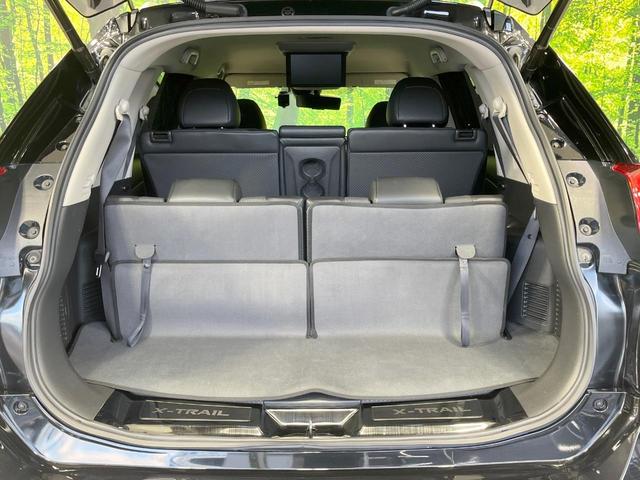 エクストレイル 20X 禁煙車 4WD 7人乗り 後席モニター 純正ナビ 全周囲カメラ 衝突軽減装置 ETC ドラレコ パワーバックドア LEDヘッド オートエアコン オートライト アイドリングストップ 純正18インチアルミ(46枚目)