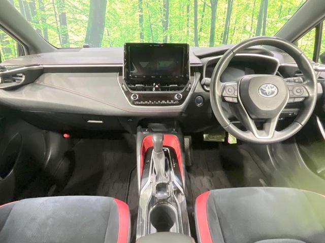 カローラスポーツ ハイブリッドＧ　Ｚ　禁煙車　純正９型ナビ　バックカメラ　衝突軽減装置　レーダークルーズ　ハーフレザーシート　ドラレコ　コーナーセンサー　シートヒーター　ＬＥＤヘッド　ＥＴＣ　オートハイビーム　オートライト　スマートキー（2枚目）