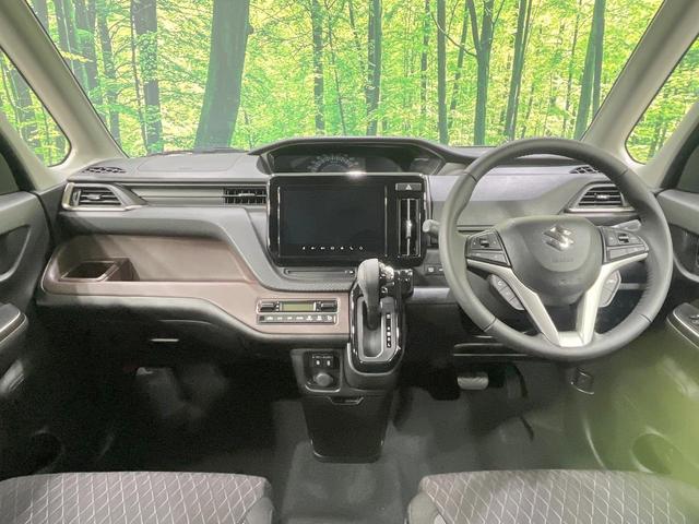 ソリオバンディット ハイブリッドMV 登録済未使用車 9型ディスプレイオーディオ 全周囲カメラ 両側電動ドア 衝突軽減装置 レーダークルーズ コーナーセンサー スマートキー LEDヘッド オートハイビーム 車線逸脱警報 オートライト(2枚目)