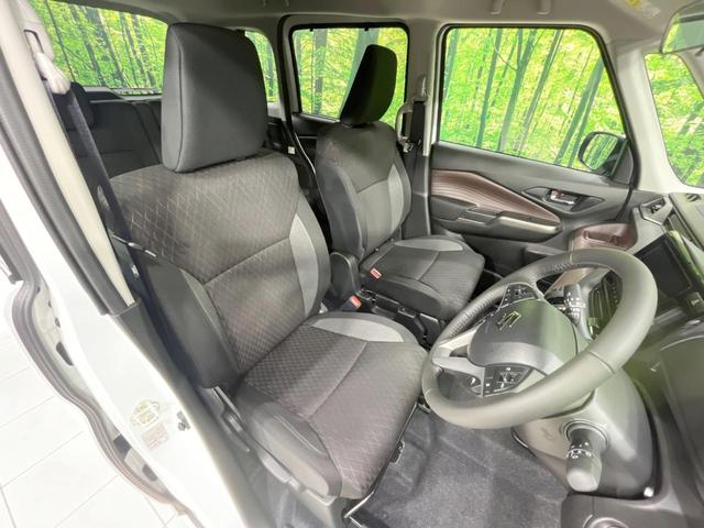 ソリオバンディット ハイブリッドMV 登録済未使用車 9型ディスプレイオーディオ 全周囲カメラ 両側電動ドア 衝突軽減装置 レーダークルーズ コーナーセンサー スマートキー LEDヘッド オートハイビーム 車線逸脱警報 オートライト(8枚目)