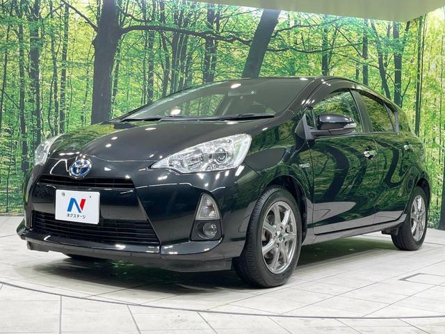 アクア S 禁煙車 スマートキー LEDヘッド ETC ディスプレイオーディオ オートライト オートエアコン Bluetooth CD再生 LEDフォグ 衝突安全ボディ ドアバイザー 盗難防止システム(36枚目)