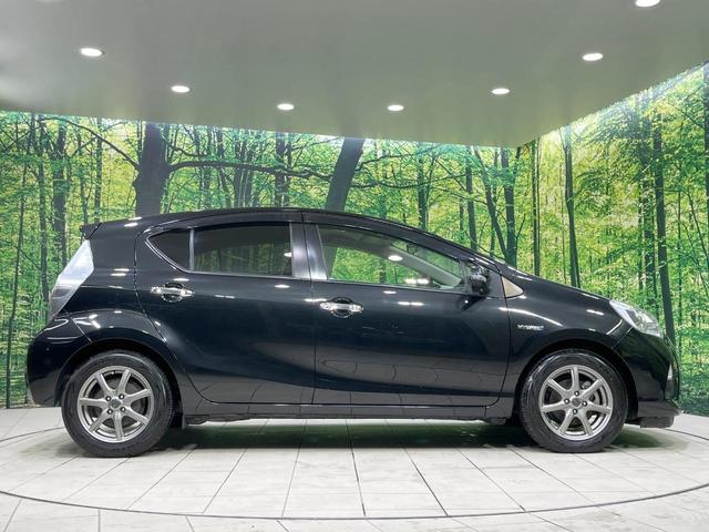 アクア S 禁煙車 スマートキー LEDヘッド ETC ディスプレイオーディオ オートライト オートエアコン Bluetooth CD再生 LEDフォグ 衝突安全ボディ ドアバイザー 盗難防止システム(39枚目)