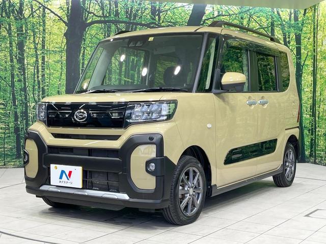 タント ファンクロス 禁煙車 4WD 純正10型ナビ 両側電動スライドドア バックカメラ 衝突軽減装置 コーナーセンサー スマートキー LEDヘッド ルーフレール ETC オートハイビーム オートライト(53枚目)