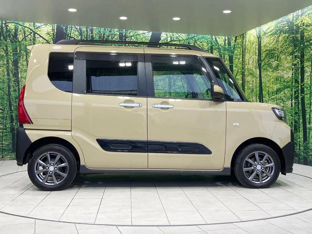 タント ファンクロス 禁煙車 4WD 純正10型ナビ 両側電動スライドドア バックカメラ 衝突軽減装置 コーナーセンサー スマートキー LEDヘッド ルーフレール ETC オートハイビーム オートライト(56枚目)