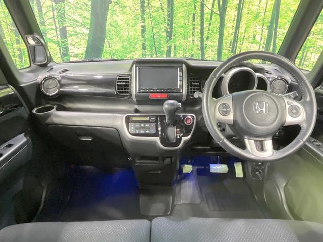 N-BOXカスタム G・ターボパッケージ 禁煙車 4WD ターボ 両側電動スライドドア 純正ナビ バックカメラ スマートキー HIDヘッド ETC クルコン オートライト オートエアコン 純正15インチアルミ Bluetooth CD(2枚目)