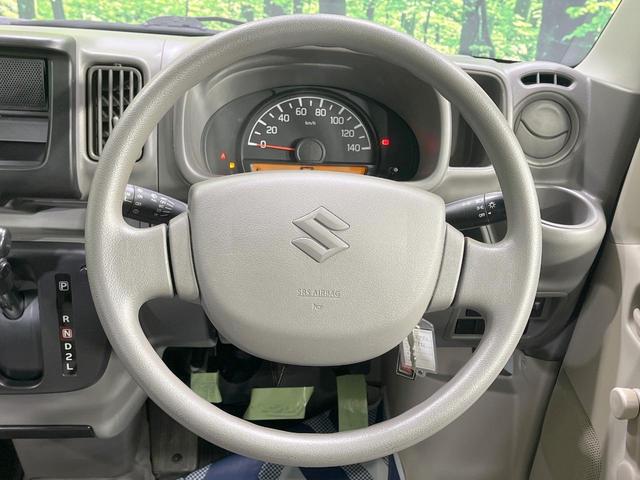 エブリイ PA 禁煙車 4WD 両側スライドドア パワーステアリング 衝突安全ボディ プライバシーガラス ABS エアコン FM/AMラジオ ハイルーフ オーバーヘッドシェルフ 盗難防止装置(9枚目)