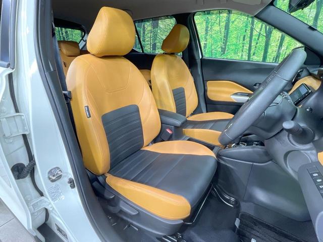 キックス Ｘ　ツートーンインテリアエディション　禁煙車　衝突軽減装置　プロパイロット　純正９型ナビ　全周囲カメラ　合皮シート　デジタルインナーミラー　ドラレコ　シートヒーター　ＥＴＣ　ＬＥＤヘッド　純正１７インチＡＷ　スマートキー　オートエアコン（8枚目）