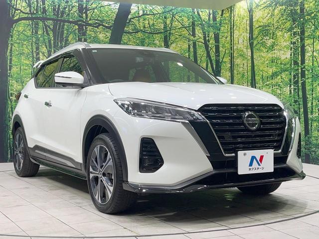 キックス Ｘ　ツートーンインテリアエディション　禁煙車　衝突軽減装置　プロパイロット　純正９型ナビ　全周囲カメラ　合皮シート　デジタルインナーミラー　ドラレコ　シートヒーター　ＥＴＣ　ＬＥＤヘッド　純正１７インチＡＷ　スマートキー　オートエアコン（16枚目）