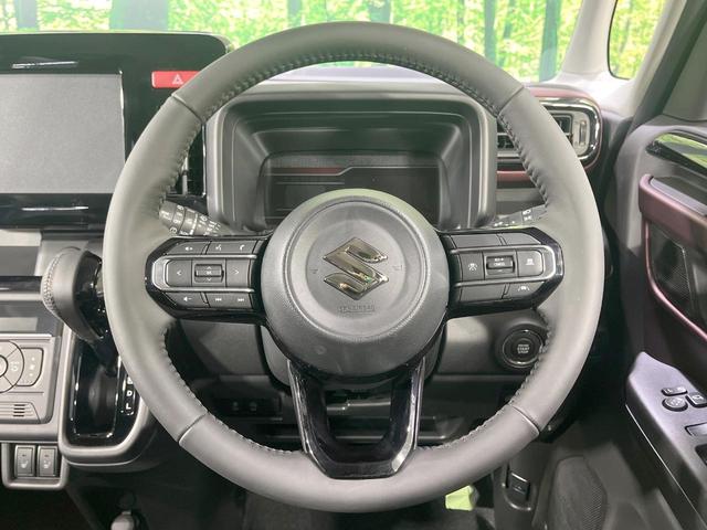 スペーシアカスタム ハイブリッドXS 届出済未使用車 両側電動ドア 寒冷地仕様 衝突被害軽減システム レーダークルーズ ハーフレザーシート コーナーセンサー スマートキー LEDヘッド 純正16インチアルミ オートハイビーム(11枚目)