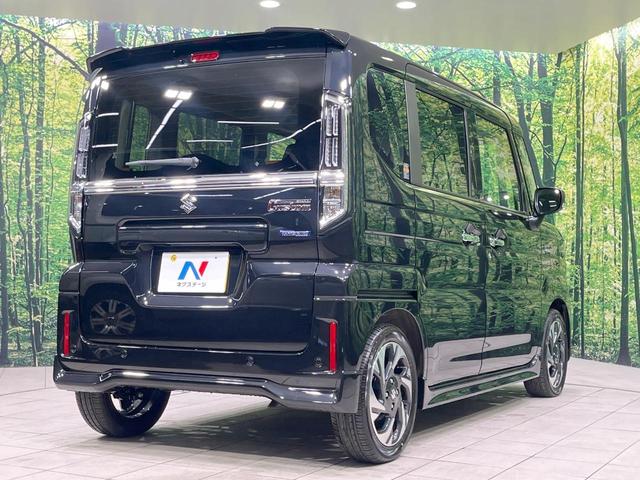 スペーシアカスタム ハイブリッドXS 届出済未使用車 両側電動ドア 寒冷地仕様 衝突被害軽減システム レーダークルーズ ハーフレザーシート コーナーセンサー スマートキー LEDヘッド 純正16インチアルミ オートハイビーム(17枚目)