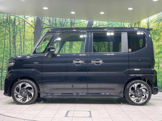 スペーシアカスタム ハイブリッドXS 届出済未使用車 両側電動ドア 寒冷地仕様 衝突被害軽減システム レーダークルーズ ハーフレザーシート コーナーセンサー スマートキー LEDヘッド 純正16インチアルミ オートハイビーム(49枚目)