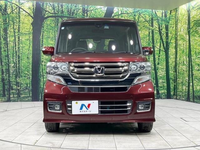 Ｎ－ＢＯＸカスタム Ｇ・ターボＬパッケージ　ターボ　両側電動ドア　純正８型ナビ　バックカメラ　衝突被害軽減システム　禁煙車　ハーフレザーシート　ドラレコ　スマートキー　ＨＩＤヘッド　ビルトインＥＴＣ　クルコン　純正１５インチアルミ　オートライト（14枚目）