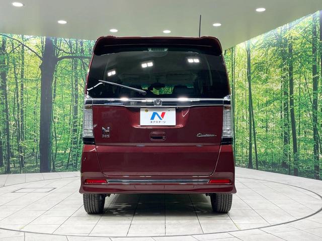 Ｎ－ＢＯＸカスタム Ｇ・ターボＬパッケージ　ターボ　両側電動ドア　純正８型ナビ　バックカメラ　衝突被害軽減システム　禁煙車　ハーフレザーシート　ドラレコ　スマートキー　ＨＩＤヘッド　ビルトインＥＴＣ　クルコン　純正１５インチアルミ　オートライト（15枚目）