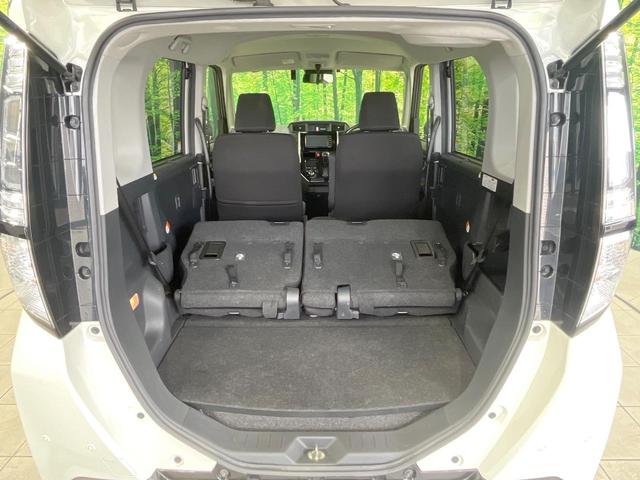 普段のお買い物や通勤、送迎等に十分な荷室スペースを確保しております。セカンドシートを倒すと、大きな荷物の積載も可能です♪