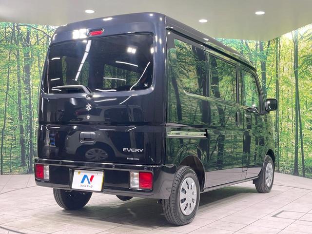 エブリイ ジョイン 禁煙車 4WD 衝突軽減装置 コーナーセンサー HIDヘッド オートライト キーレスエントリー 電動格納ミラー プライバシーガラス 盗難防止装置 トラクションコントロール(17枚目)