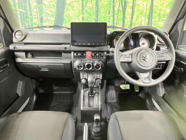 ジムニー ＸＣ　禁煙車　４ＷＤ　９型ディスプレイオーディオ　バックカメラ　衝突軽減装置　前席シートヒーター　ＥＴＣ　クルコン　ＬＥＤヘッドライト　オートハイビーム　　スマートキー　Ｂｌｕｅｔｏｏｔｈ（2枚目）