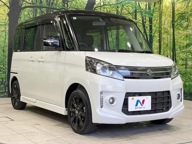 スペーシアカスタム ＸＳリミテッド　禁煙車　衝突軽減装置　純正ナビ　バックカメラ　両側電動スライド　ＥＴＣ　ＨＩＤヘッド　前席シートヒーター　スマートキー　オートエアコン　オートライト　アイドリングストップ　純正１５インチアルミ（16枚目）