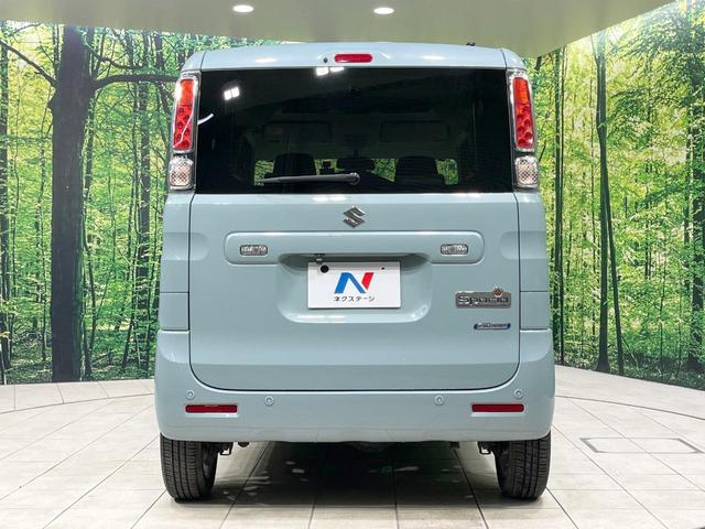 スペーシア ハイブリッドＸ　禁煙車　ＳＤナビ　両側電動スライドドア　衝突軽減装置　４ＷＤ　シートヒーター　ドラレコ　コーナーセンサー　スマートキー　ＬＥＤヘッド　ＥＴＣ　オートハイビーム　車線逸脱警報　オートライト（15枚目）