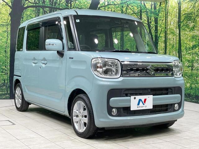 スペーシア ハイブリッドＸ　禁煙車　ＳＤナビ　両側電動スライドドア　衝突軽減装置　４ＷＤ　シートヒーター　ドラレコ　コーナーセンサー　スマートキー　ＬＥＤヘッド　ＥＴＣ　オートハイビーム　車線逸脱警報　オートライト（16枚目）