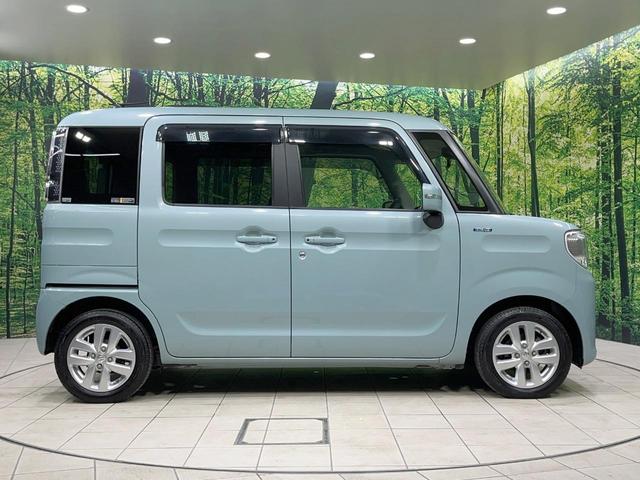 スペーシア ハイブリッドＸ　禁煙車　ＳＤナビ　両側電動スライドドア　衝突軽減装置　４ＷＤ　シートヒーター　ドラレコ　コーナーセンサー　スマートキー　ＬＥＤヘッド　ＥＴＣ　オートハイビーム　車線逸脱警報　オートライト（54枚目）