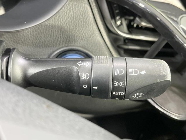 C-HR G 禁煙車 純正9型ナビ モデリスタエアロ バックカメラ 衝突軽減装置 レーダークルーズ ハーフレザーシート ドラレコ コーナーセンサー スマートキー LEDヘッド ETC 純正18インチアルミ(36枚目)