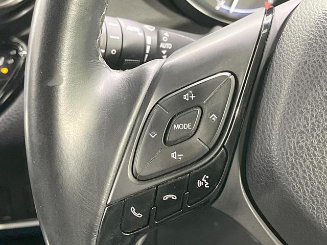 C-HR G 禁煙車 純正9型ナビ モデリスタエアロ バックカメラ 衝突軽減装置 レーダークルーズ ハーフレザーシート ドラレコ コーナーセンサー スマートキー LEDヘッド ETC 純正18インチアルミ(37枚目)