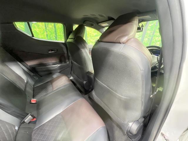 C-HR G 禁煙車 純正9型ナビ モデリスタエアロ バックカメラ 衝突軽減装置 レーダークルーズ ハーフレザーシート ドラレコ コーナーセンサー スマートキー LEDヘッド ETC 純正18インチアルミ(43枚目)