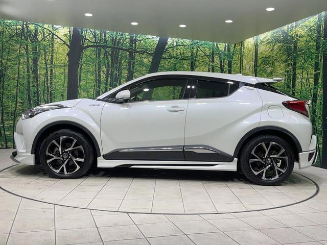 C-HR G 禁煙車 純正9型ナビ モデリスタエアロ バックカメラ 衝突軽減装置 レーダークルーズ ハーフレザーシート ドラレコ コーナーセンサー スマートキー LEDヘッド ETC 純正18インチアルミ(56枚目)
