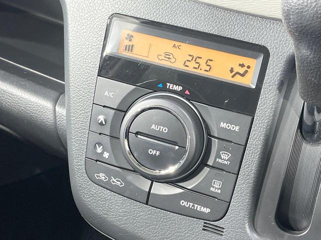 ワゴンＲ ＦＺ　禁煙車　ＳＤナビ　衝突軽減装置　シートヒーター　スマートキー　オートエアコン　アイドリングストップ　ＣＤ／ＤＶＤ再生　横滑り防止装置　プライバシーガラス　ドアバイザー　純正１４インチＡＷ（7枚目）