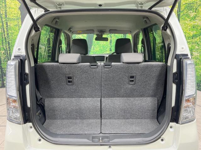 ワゴンＲ ＦＺ　禁煙車　ＳＤナビ　衝突軽減装置　シートヒーター　スマートキー　オートエアコン　アイドリングストップ　ＣＤ／ＤＶＤ再生　横滑り防止装置　プライバシーガラス　ドアバイザー　純正１４インチＡＷ（37枚目）