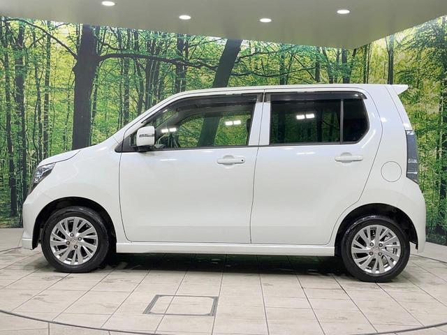 ワゴンＲ ＦＺ　禁煙車　ＳＤナビ　衝突軽減装置　シートヒーター　スマートキー　オートエアコン　アイドリングストップ　ＣＤ／ＤＶＤ再生　横滑り防止装置　プライバシーガラス　ドアバイザー　純正１４インチＡＷ（43枚目）