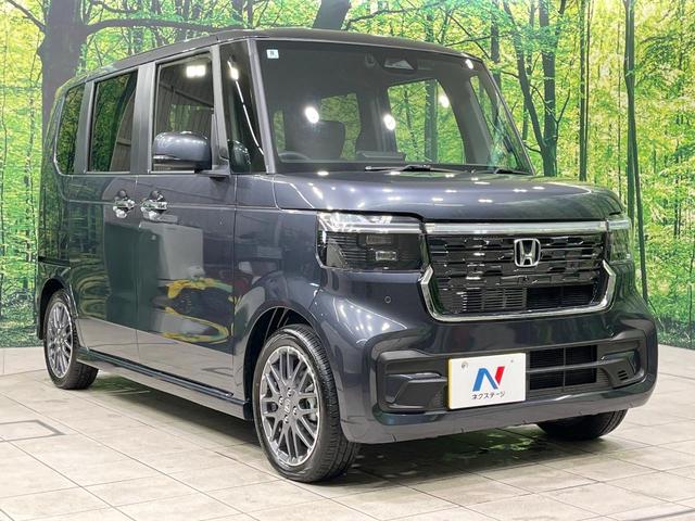 Ｎ－ＢＯＸカスタム ターボ　禁煙車　ターボ　純正９型ナビ　全周囲カメラ　両側電動ドア　衝突軽減装置　アダプティブクルーズ　ハーフレザーシート　シートヒーター　ＬＥＤヘッド　ＥＴＣ　レーンアシスト　純正１５インチＡＷ　パドルシフト（16枚目）
