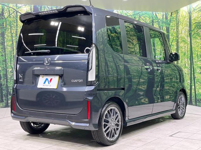 Ｎ－ＢＯＸカスタム ターボ　禁煙車　ターボ　純正９型ナビ　全周囲カメラ　両側電動ドア　衝突軽減装置　アダプティブクルーズ　ハーフレザーシート　シートヒーター　ＬＥＤヘッド　ＥＴＣ　レーンアシスト　純正１５インチＡＷ　パドルシフト（17枚目）