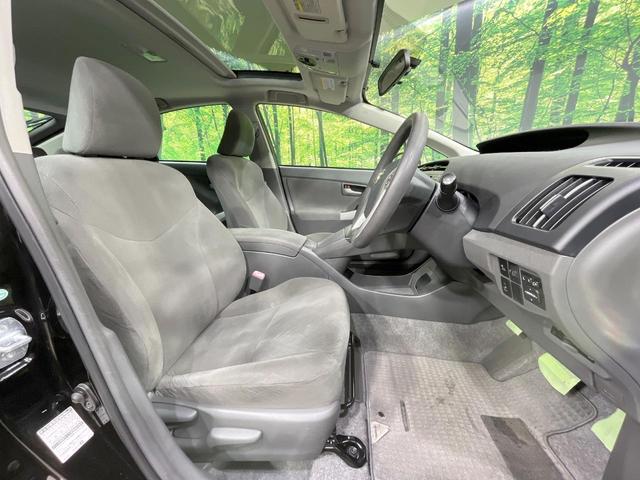 プリウス S 禁煙車 サンルーフ SDナビ バックカメラ スマートキー ETC 純正15インチAW フォグライト オートライト オートエアコン Bluetooth CD/DVD再生 フルセグ シートリフター(8枚目)