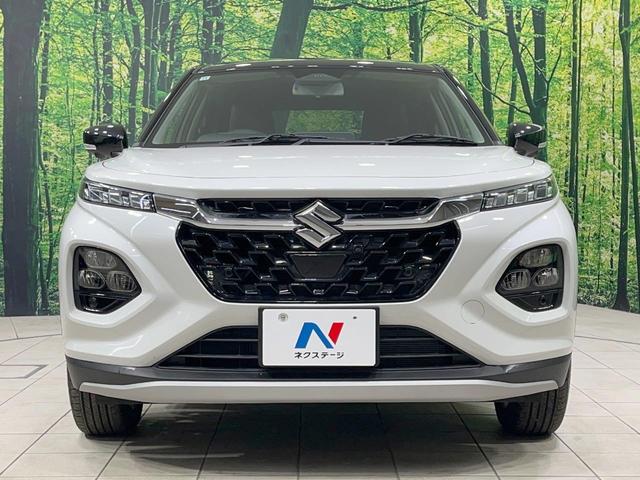 フロンクス ベースグレード 4WD 禁煙車 衝突軽減装置 純正9型ナビ 全周囲カメラ レーダークルーズ ブラインドスポットモニター ヘッドアップディスプレイ 前席シートヒーター 合皮シート LEDヘッド スマートキー(14枚目)