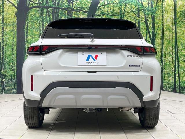 フロンクス ベースグレード 4WD 禁煙車 衝突軽減装置 純正9型ナビ 全周囲カメラ レーダークルーズ ブラインドスポットモニター ヘッドアップディスプレイ 前席シートヒーター 合皮シート LEDヘッド スマートキー(15枚目)