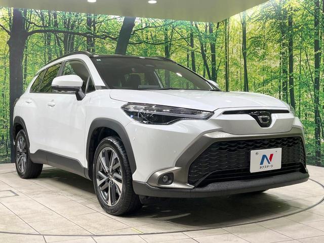 トヨタ カローラクロス ハイブリッド Z 禁煙車 4WD 純正10．5