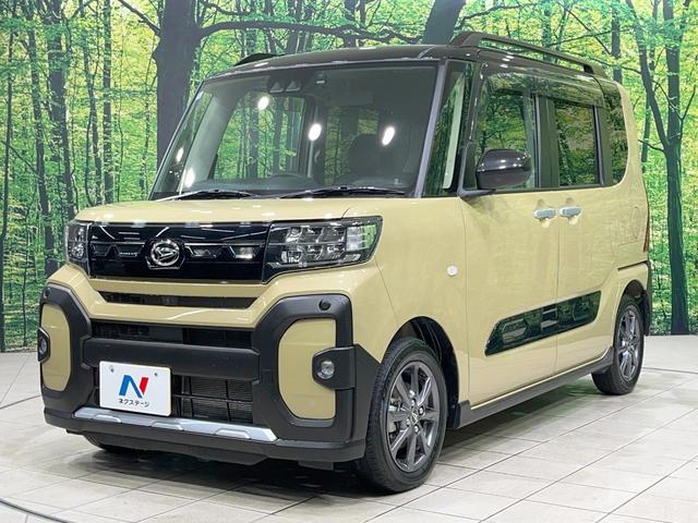 タント ファンクロス 禁煙車 純正10インチナビ 両側電動スライドドア バックカメラ 衝突被害軽減システム シートヒーター ドラレコ コーナーセンサー スマートキー LEDヘッド ETC 純正14インチアルミ(49枚目)