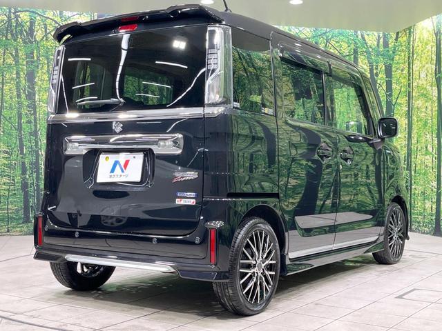 スペーシアカスタム ハイブリッドGS 4WD 禁煙車 純正8インチナビ 電動スライドドア 衝突被害軽減 ドラレコ コーナーセンサー スマートキー LEDヘッド ETC オートハイビーム オートライト オートエアコン Bluetooth(17枚目)