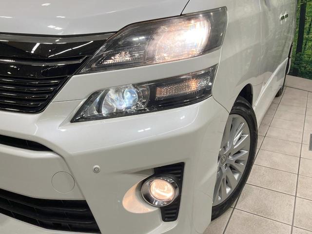 ヴェルファイア ２．４Ｚ　禁煙車　純正８インチナビ　電動スライドドア　後席モニター　バックカメラ　寒冷地仕様　コーナーセンサー　スマートキー　ＨＩＤヘッド　ビルトインＥＴＣ　純正１８インチアルミ　オートライト　デュアルエアコン（13枚目）