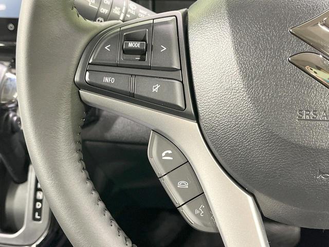 ソリオ ハイブリッドＭＺ　登録済未使用車　衝突軽減装置　純正９型ナビ　全周囲カメラ　レーダークルーズ　両側電動スライド　コーナーセンサー　ＬＥＤヘッド　ブラインドスポットモニター　ＣＤ　ＤＶＤ　シートヒーター（38枚目）