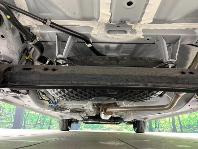 ムーヴキャンバス ストライプスG 禁煙車 衝突軽減装置 SDナビ バックカメラ 両側電動スライド LEDヘッド ETC 前席シートヒーター スマートキー オートエアコン オートライト 電動パーキング オートハイビーム(19枚目)