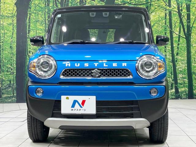 ハスラー タフワイルド 禁煙車 4WD 衝突軽減装置 SDナビ ETC ドラレコ HIDヘッド 前席シートヒーター スマートキー ハーフレザーシート Bluetooth再生 電動格納ミラー プライバシーガラス(14枚目)