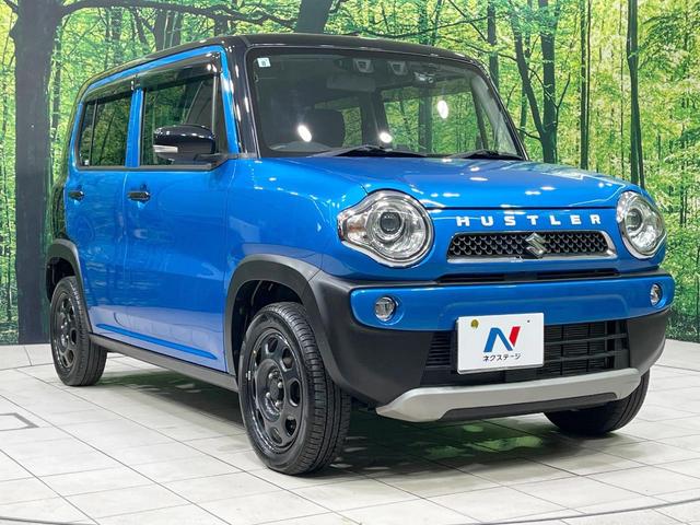 ハスラー タフワイルド 禁煙車 4WD 衝突軽減装置 SDナビ ETC ドラレコ HIDヘッド 前席シートヒーター スマートキー ハーフレザーシート Bluetooth再生 電動格納ミラー プライバシーガラス(16枚目)