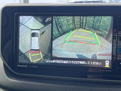 【パノラマモニター】専用のカメラにより、上から見下ろしたような視点で３６０度クルマの周囲を確認することができます☆死角部分も確認しやすく、狭い場所での切り返しや駐車もスムーズに行えます。 4