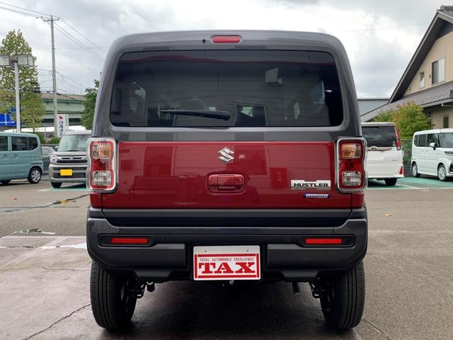 ハスラー ハイブリッドＧ　４ＷＤ　／届出済未使用車／衝突被害軽減ブレーキ／後方クリアランスソナー／スノーモード／ミラーヒーター／運転席助手席シートヒーター／前席ドア熱吸収ガラス／全面ＵＶカットガラス／ＳＲＳカーテン・サイドエアバッグ（22枚目）