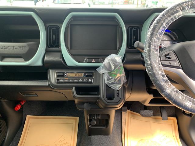 ハスラー ハイブリッドＧ　／届出済未使用車／衝突被害軽減ブレーキ／後方クリアランスソナー／プッシュスタート／オートエアコン／ＬＥＤオートライト／アダプティブクルーズ／運転席助手席シートヒーター／全面ＵＶカット機能付ガラス（34枚目）