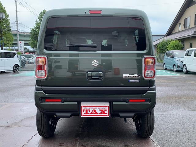 ハスラー ハイブリッドＧ　／届出済未使用車／衝突被害軽減ブレーキ／後方クリアランスソナー／プッシュスタート／オートエアコン／ＬＥＤオートライト／アダプティブクルーズ／運転席助手席シートヒーター／全面ＵＶカット機能付ガラス（22枚目）