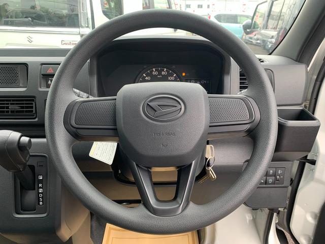 ハイゼットカーゴ スペシャル　ＡＴ　切替４ＷＤ　／届出済未使用車／衝突被害軽減ブレーキ／前後クリアランスソナー／純正ラジオ／両側手動スライドドア／オートライト／運転席助手席パワーウィンドウ／リアワイパー／荷室ライト（43枚目）