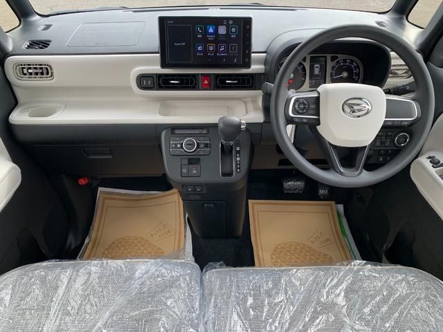 ムーヴキャンバス ストライプスG 純正9インチディスプレイオーディオ 届出済未使用車/衝突被害軽減ブレーキ/前後クリアランスソナー/両側オートスライド/フルセグTVナビ/Bluetooth/HDMI対応/スマホ連携/バックカメラ/運転席助手席ヒートヒーター/LEDライト(31枚目)